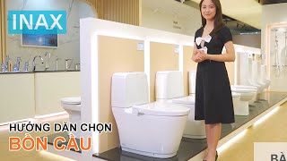 Bồn cầu INAX - Hướng dẫn phân loại & lựa chọn phù hợp nhu cầu - VUATHIETBI.COM