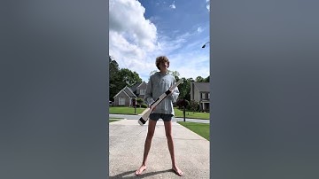 Left-handed drop spins, and right handed drop spins on rifle ￼