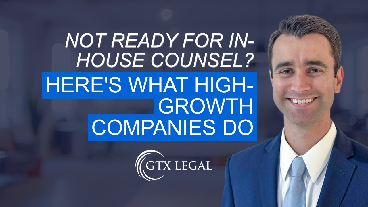 Not Ready For In-House Counsel? Here's What High-Growth Companies Do