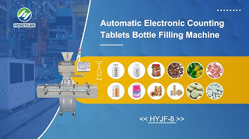 Automatic Tablets Filling Machine, Electronic Counting and Bottle Filler  HYJF-8