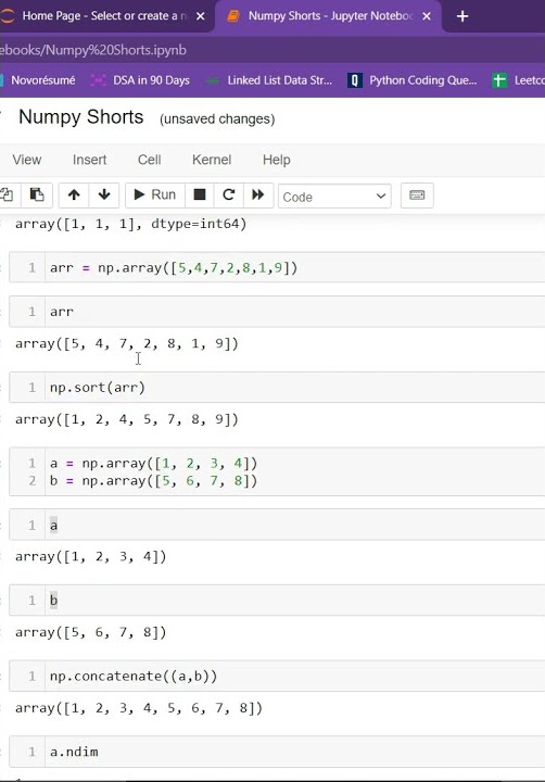 How to check size of array in numpy in hindi youtube