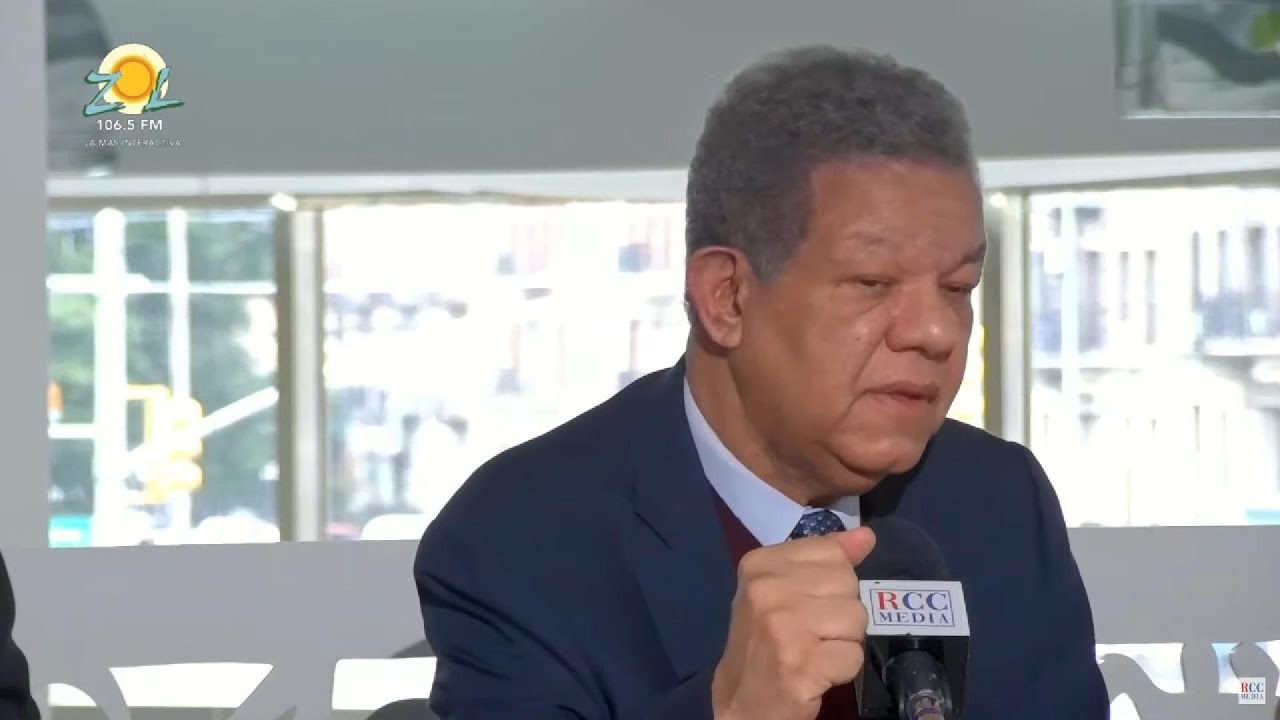 LEONEL FERNÁNDEZ ASEGURA GOBIERNO MANIPULA DATOS SOBRE CRECIMIENTO ECONÓMICO