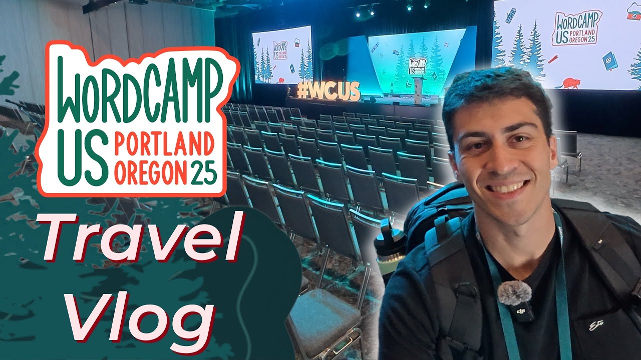 From Pittsburgh to Portland: My WordCamp US 2025 Travel Vlog