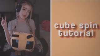 video star cube spin tutorial (vsp and vsf) | cosm0gyral