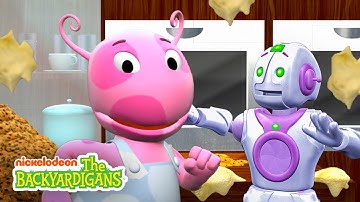 Uniqua Stops a Robot on a Rampage! w/ Austin | The Backyardigans
