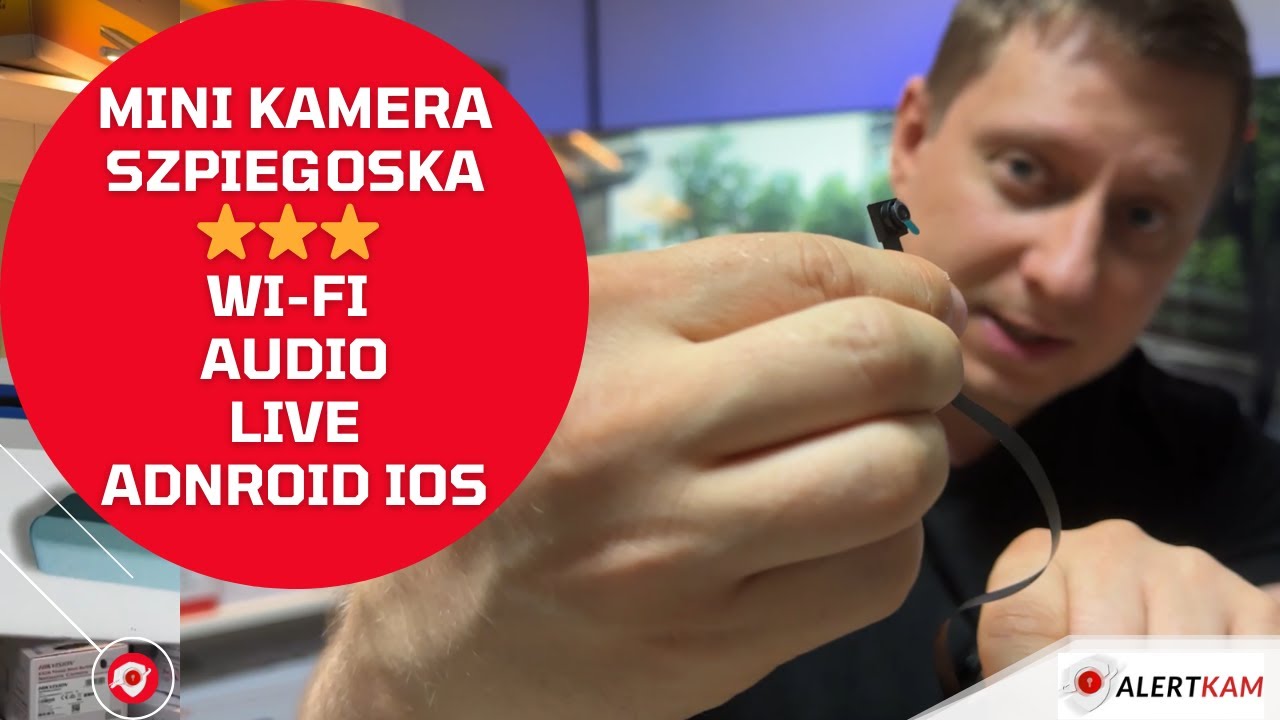 Najmniejsza na świecie mini kamera szpiegowska | detektywistyczna na zdrady i wykrywanie oszustów