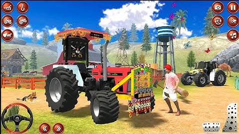 🔥Indian Farming Simulator 3D Gameplay🤩| Farming Mission Challenge💪|Indian Tractor Simulator Driving 