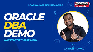 ORACLE DBA Training Day 1 | Learnomate Technologies | Enroll for DBA Training 🔥
