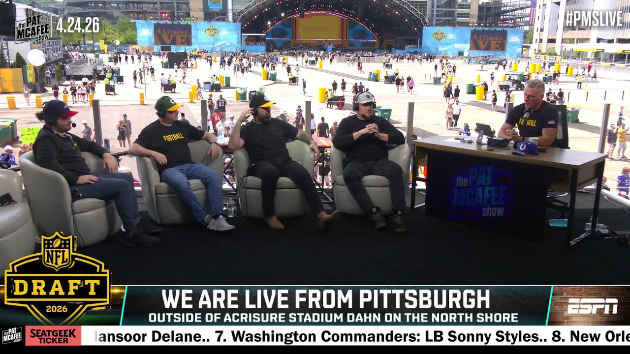 The Pat McAfee Show Live From The NFL Draft | Friday April 24th 2026