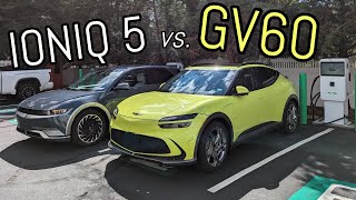 Genesis GV60  vs. Hyundai IONIQ 5: EV Owner Upgrade Comparison w/ PCs & EVs