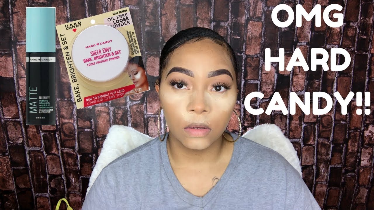 HARD CANDY BANANA SETTING POWDER REVIEW + DEMO BAKING?? YouTube