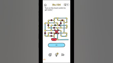 Brain out level 124 solution / turn on the least switch to get water! #gaming #shorts #viral