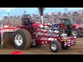 SUPER FARM TRACTORS. 2020 WATSON DIESEL NATIONALS. GREENTOWN, INDIANA. PPL. TRACTOR PULL 2020