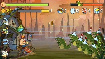 Swamp Attack Gameplay Walkthrough - Level  4-1 for Android/IOS
