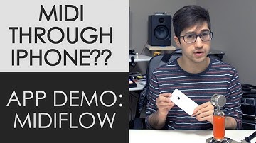 DEMO: Using Midiflow (iOS) w/ External Gear