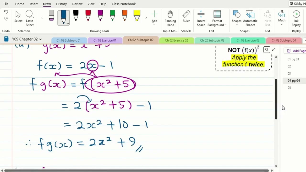 02 Composite Functions