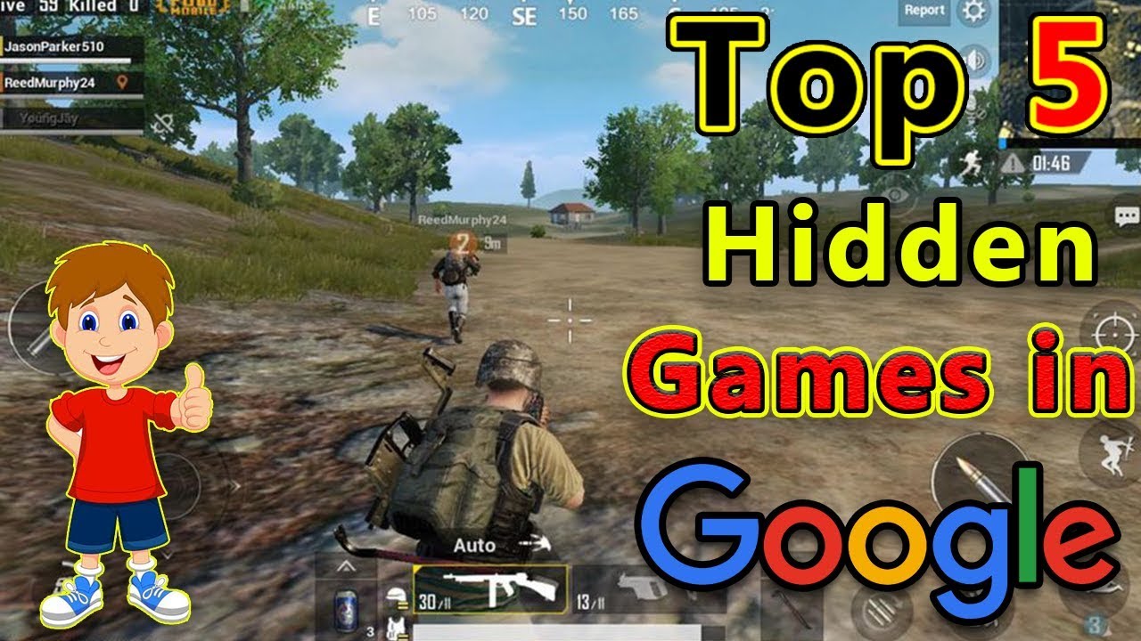 Top 5 Hidden/Secret Games in Google, Play Games in Google Chrome, In  Hindi/Urdu