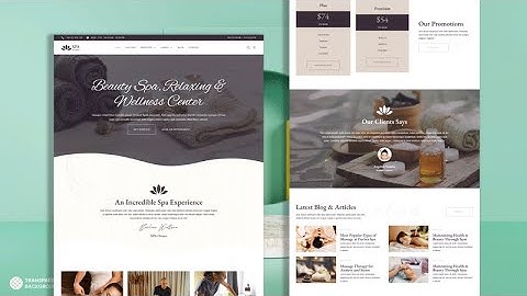 Xpa – Wellness & Spa Elementor Template Kit