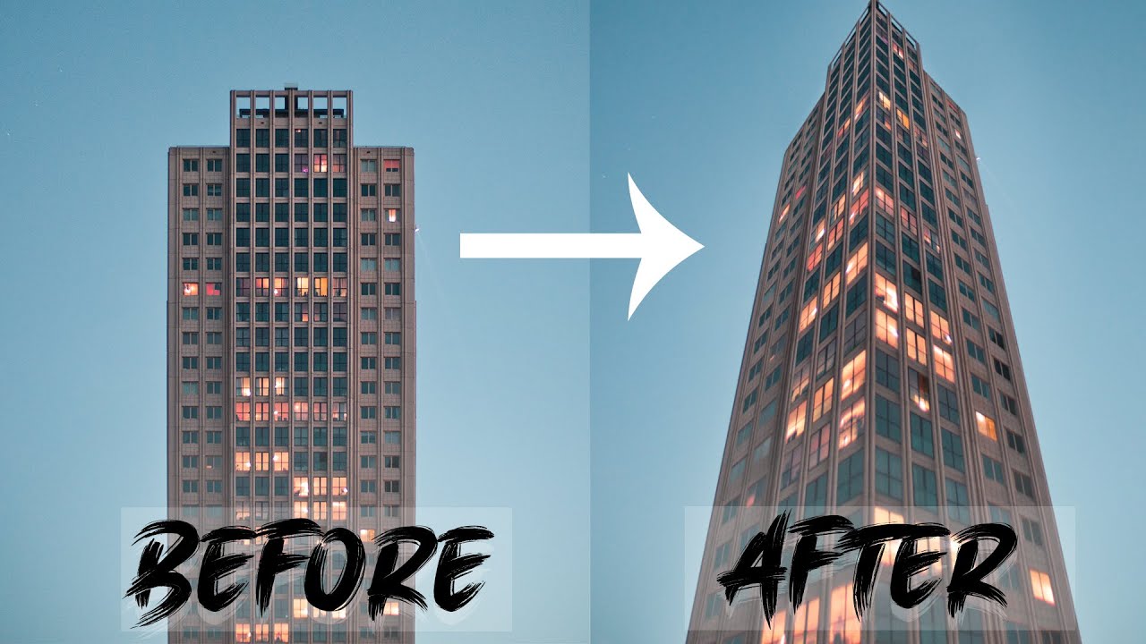 2D To 3D Building In Photoshop YouTube 2D To 3D Building In Photoshop YouTube