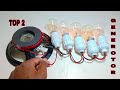 Free electricity TOP 2 Light bulb hi power Generator Magnetic Copper Coil 250V activity at home