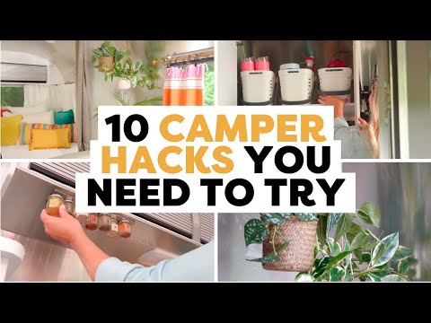 10 Camper Hacks x Tips To Try This Weekend | Rv Hacks x Tips
