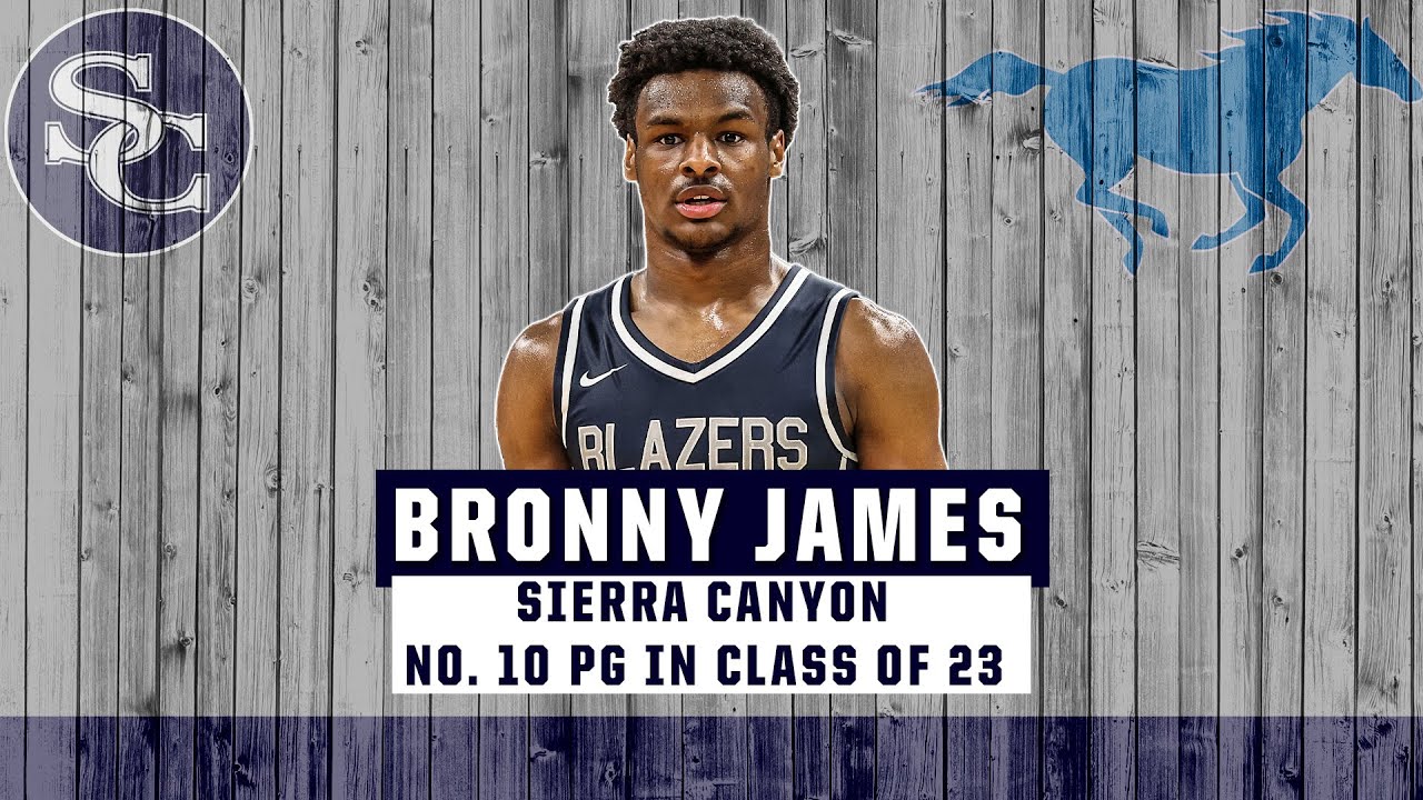 WATCH: Bronny James' best high school highlights so far 😤🍿