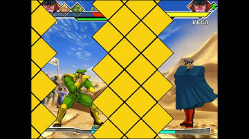 Capcom vs. SNK 2: Mark of the Millennium 2001 - Bison, Vega, Blanka vs. Guile, Blanka, Bison