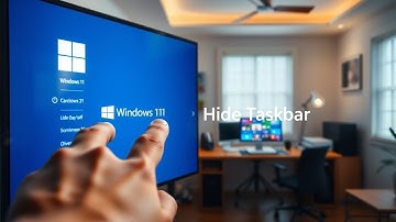 How to Hide the Taskbar in Windows 11 | Easy Step-by-Step Guide