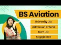 What is bs aviation   why bs aviation important in pakistan  bs aviation scope in pakistan