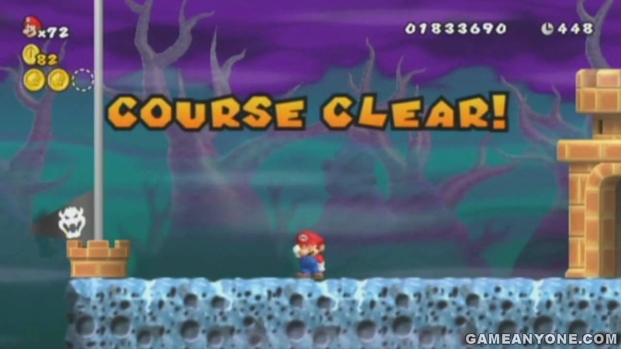 New Super Mario Bros. Wii Walkthrough Part 41 World 4Ghost House