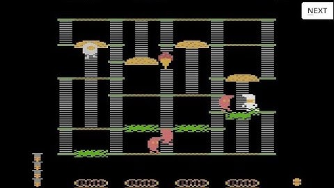 Beef Drop (Burgertime Clone) for Atari 400/800/XL/XE, Atari 5200, and Atari 7800