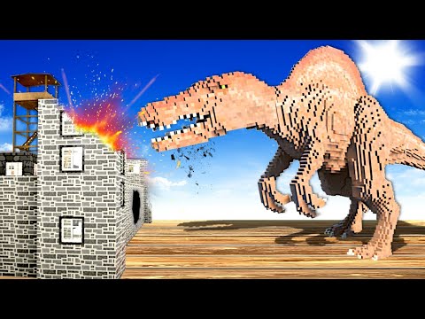 DINOSAURS ATTACK TOY FORT! (Teardown)