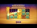 Большой выигрыш в слоте Rise Of Egypt | Мегазанос в онлайн казино!