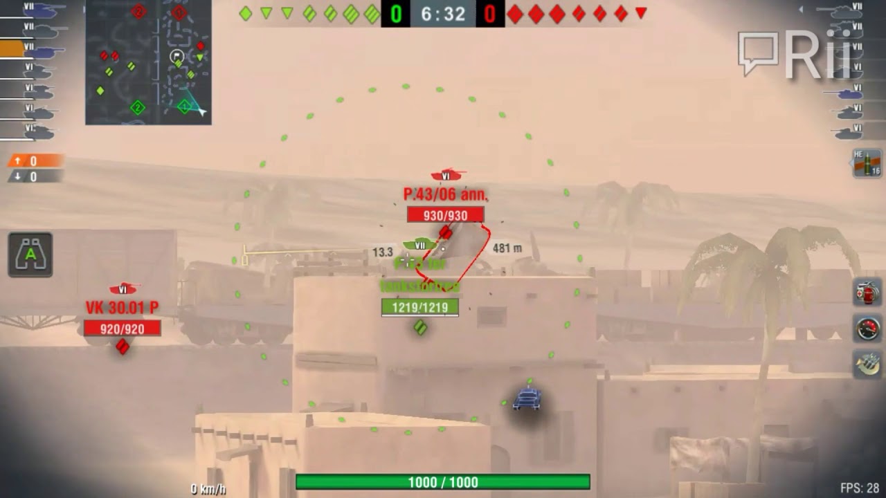 Glitch in dessert sands map.(exe) | World of tanks Blitz