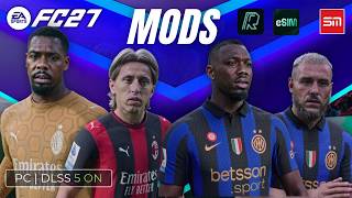 PHOTOREALISTIC! DLSS 5 ON/OFF | FC 27 MODS! | AC Milan vs Inter