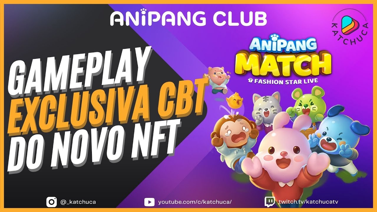 Anipang Match novo NFT da Wemix GAMEPLAY do CBT com exclusividade