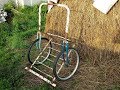Идея самодельной тележки из старых велосипедов.
