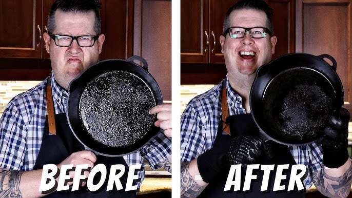 How to Clean Cast Iron Skillets with Salt – Field Company