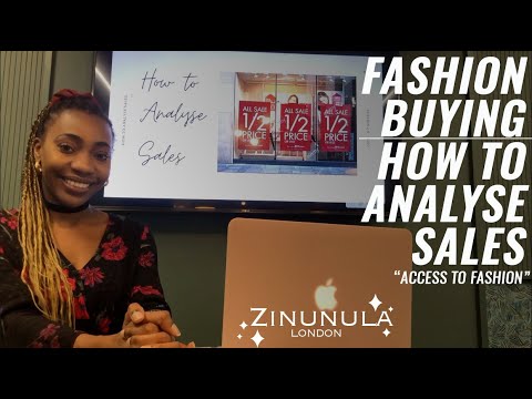 Fashion Buying / Merchandising | How To Analyse Sales | Access To Fashion