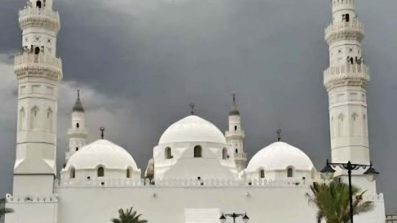 مسجد قباء اول مسجد في الإسلام ماشاءالله 