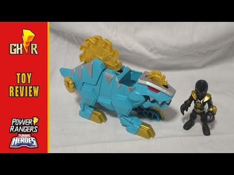 Dimetrozord /& Black Ranger 3/" Power Rangers Figure Playskool Heroes