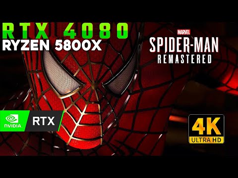 Ryzen 5800X + RTX 4080 Spider-Man Miles Morales VERY HIGH 4K DLSS QUALITY RT HIGH Boss Fight