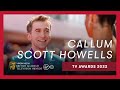 Callum Scott Howells is LOVING being on the red carpet | Virgin Media BAFTA TV Awards 2022