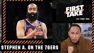 Stephen A.: No matter how great Embiid and Harden are, NEITHER have won a championship | First Take