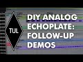 TUL: Echo plate follow-up