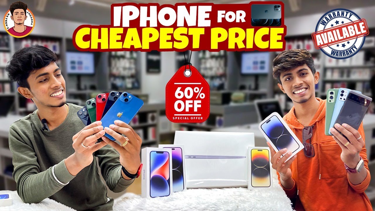 Iphone for Cheapest Price | Upto 60% Offer | Warranty Available  | Naveen's Thought