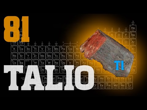 Video: ¿Es el talio un no metal?