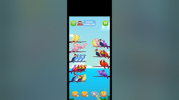 Bird Sort Puzzle , Level - 148 #games #lovely #radhe
