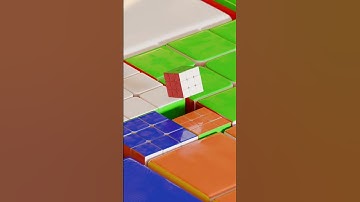 Will the gap ever fill? 🧠🔁 | Satisfying Rubik’s Loop in Blender