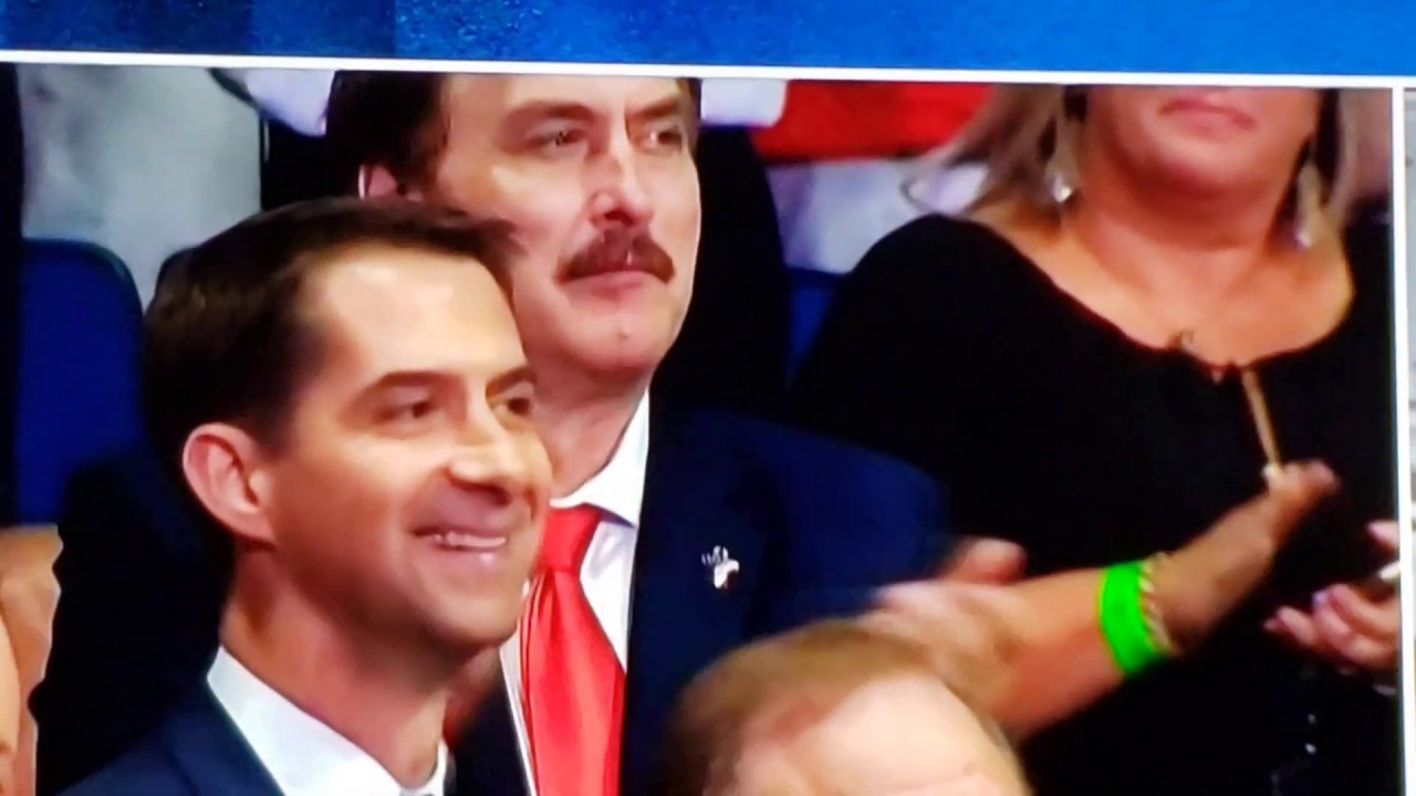 Trump Rally My Pillow Stuff Caught in Your Teeth YouTube